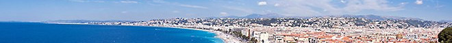 Photo de la baie de Nice Photo de la baie de Nice